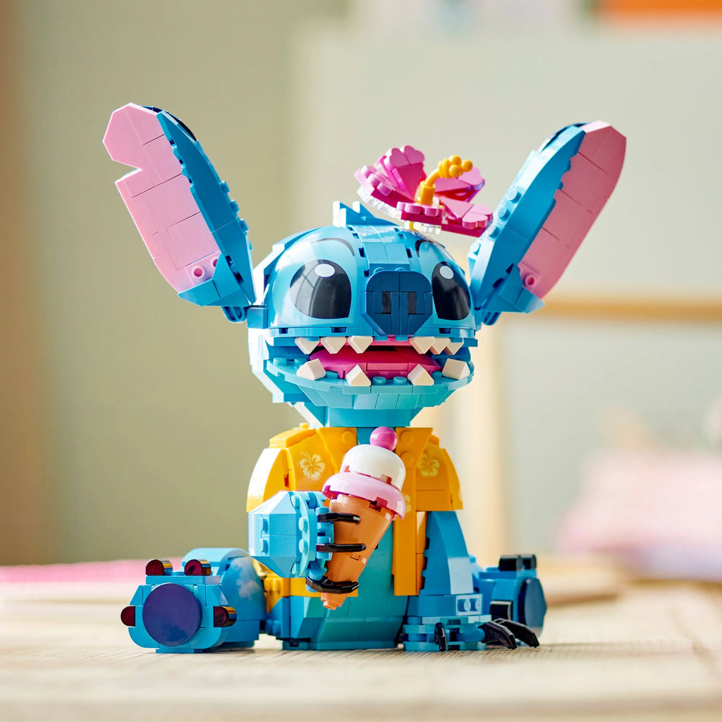 LEGO Stitch Celebration with Orchid Flora Queen Flora Queen