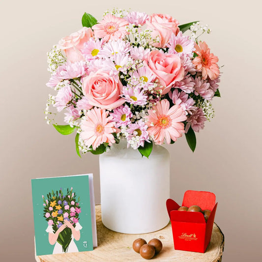 Dressed in Pink Flora Queen